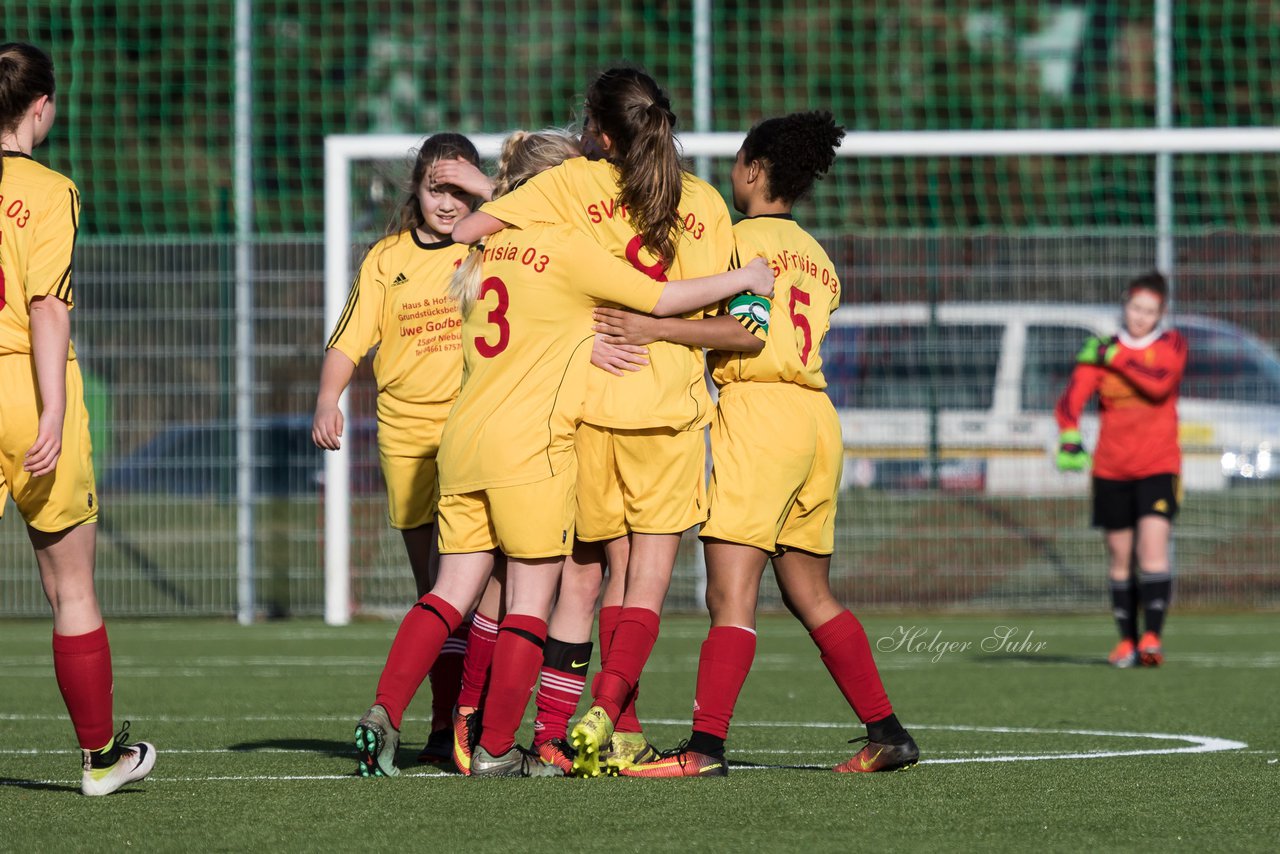 Bild 359 - B-Juniorinnen SG Weststeinburg/Bei - SV Fisia 03 : Ergebnis: 1:2